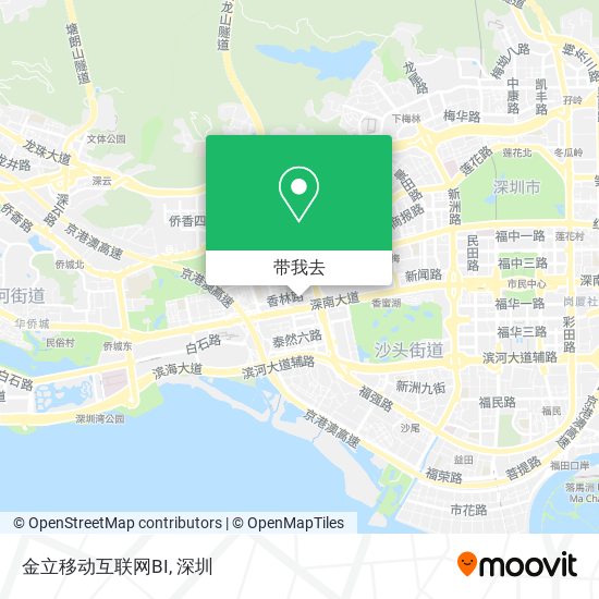 金立移动互联网BI地图