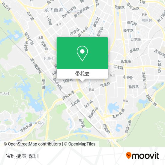 宝时捷表地图