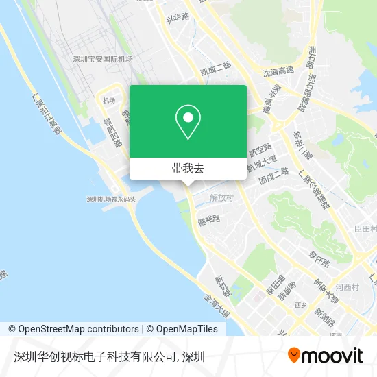 深圳华创视标电子科技有限公司地图