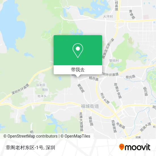 章阁老村东区-1号地图