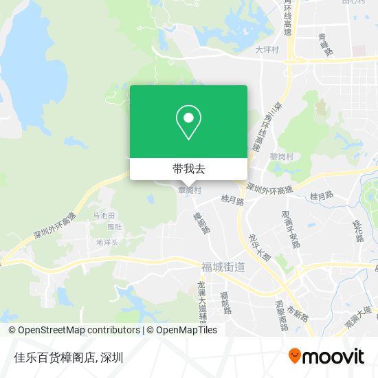 佳乐百货樟阁店地图