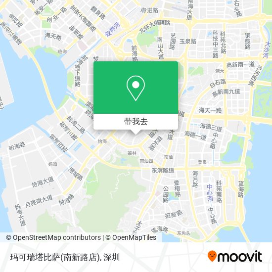 玛可瑞塔比萨(南新路店)地图
