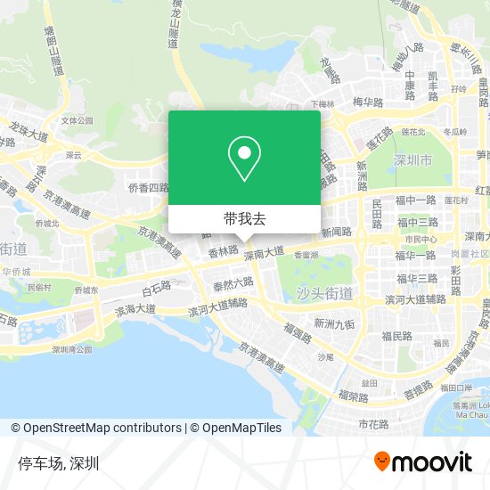 停车场地图