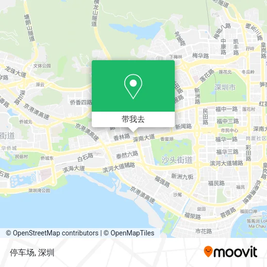 停车场地图