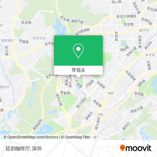 廷韵咖啡厅地图
