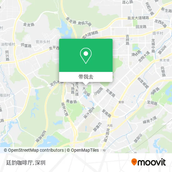 廷韵咖啡厅地图