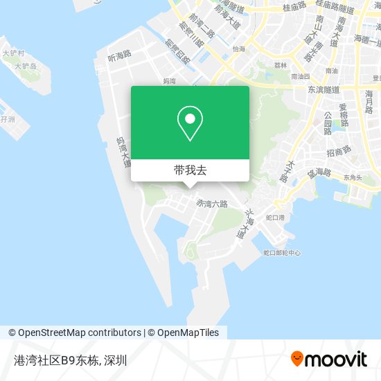 港湾社区B9东栋地图