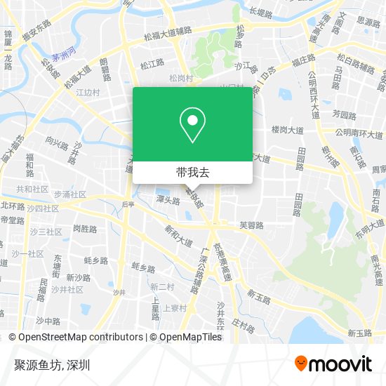 聚源鱼坊地图