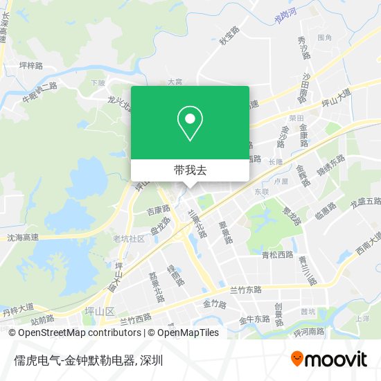 儒虎电气-金钟默勒电器地图