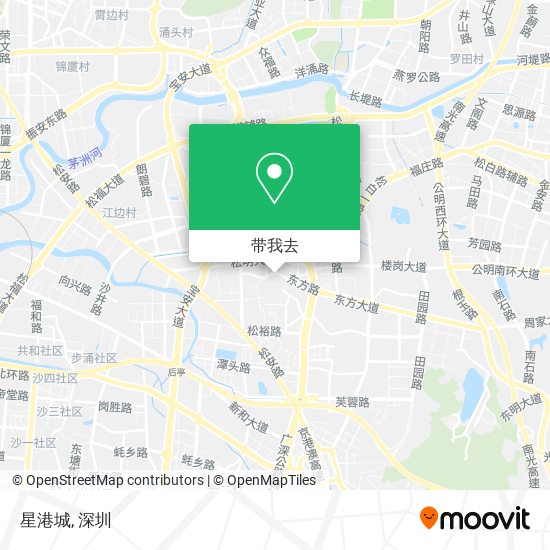 星港城地图