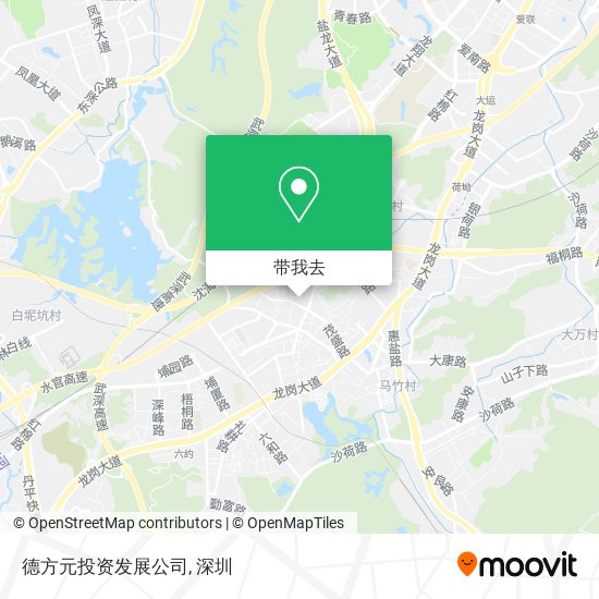 德方元投资发展公司地图