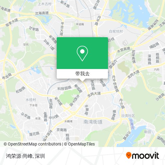 鸿荣源·尚峰地图