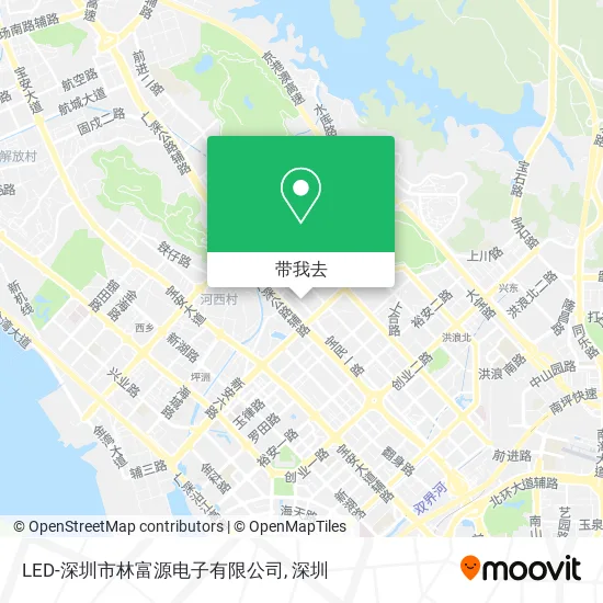 LED-深圳市林富源电子有限公司地图