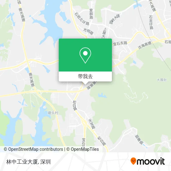 林中工业大厦地图