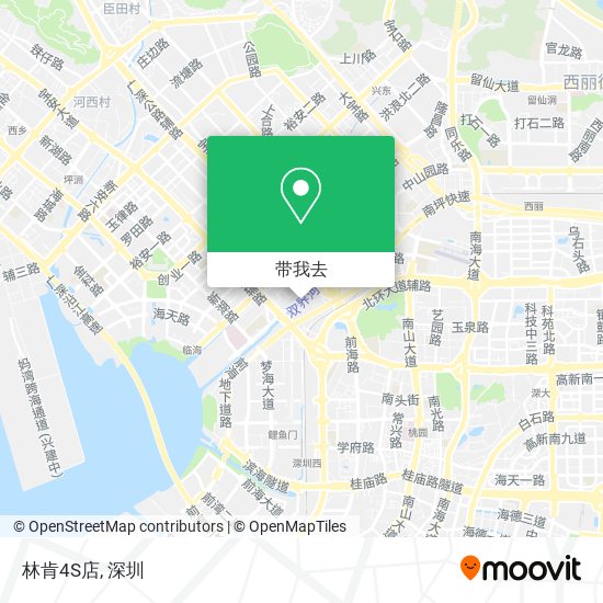 林肯4S店地图