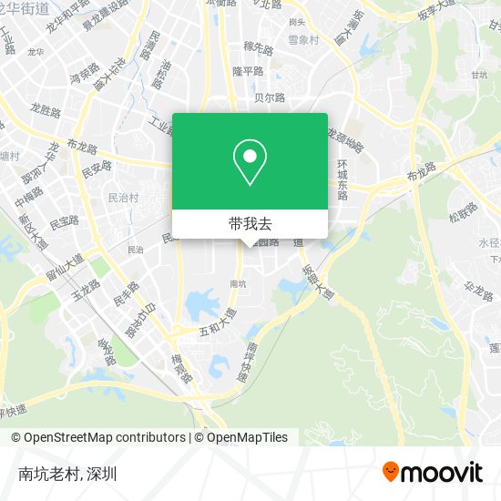 南坑老村地图