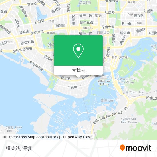 福荣路地图