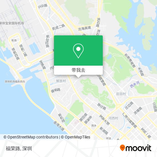 福荣路地图
