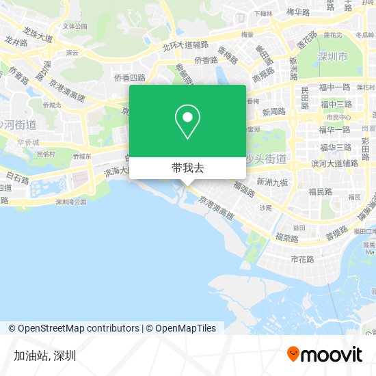 加油站地图