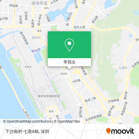 下沙南村-七巷8栋地图