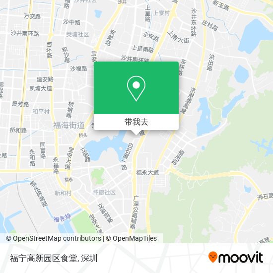 福宁高新园区食堂地图