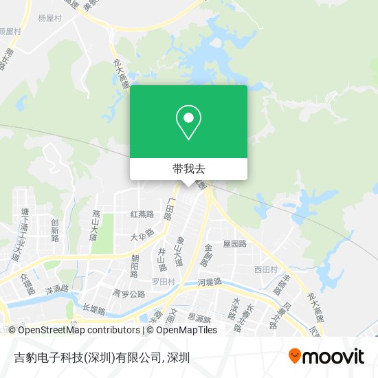 吉豹电子科技(深圳)有限公司地图