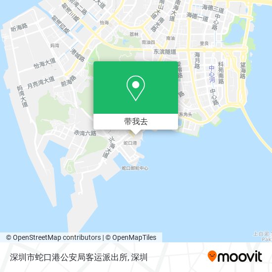 深圳市蛇口港公安局客运派出所地图