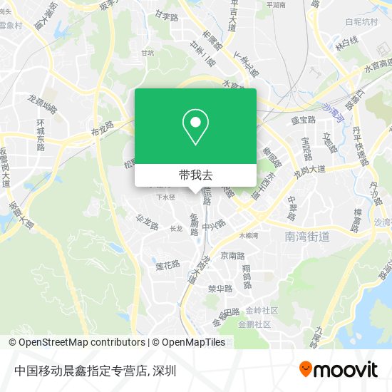 中国移动晨鑫指定专营店地图