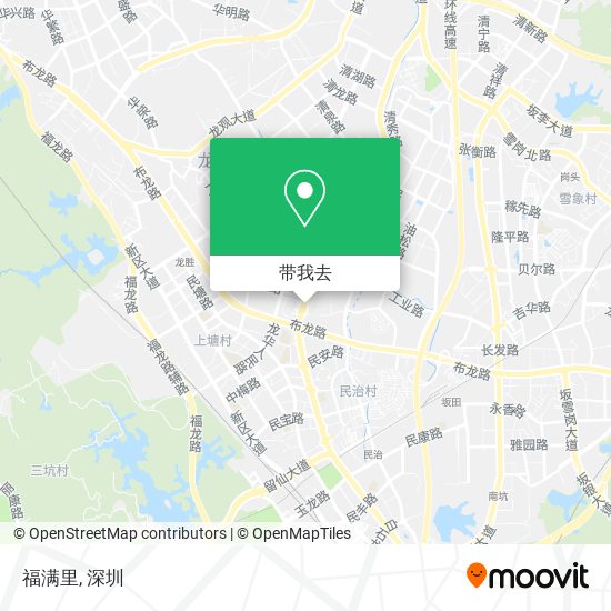 福满里地图