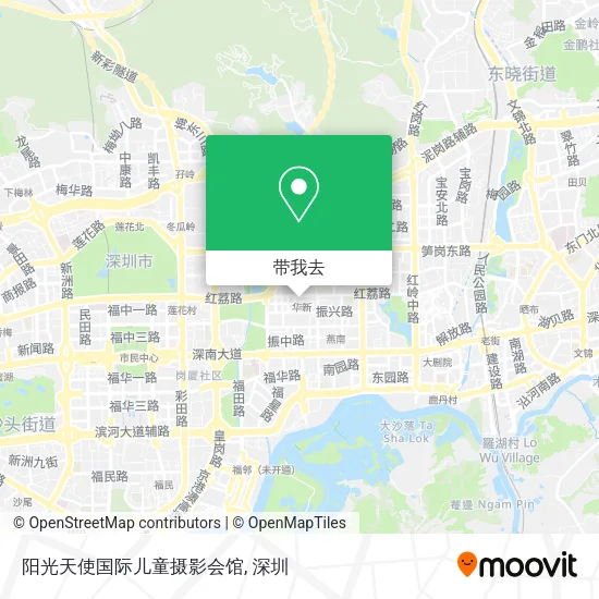 阳光天使国际儿童摄影会馆地图