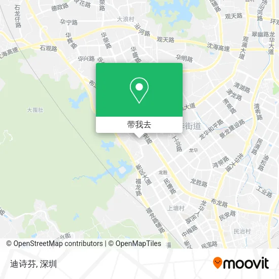 迪诗芬地图