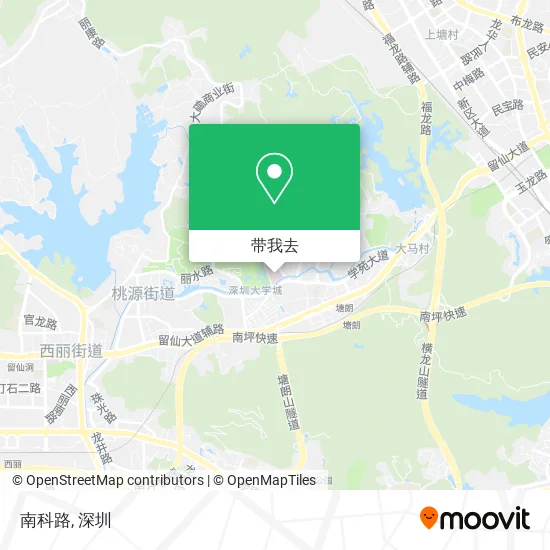 南科路地图