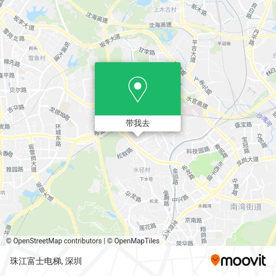 珠江富士电梯地图