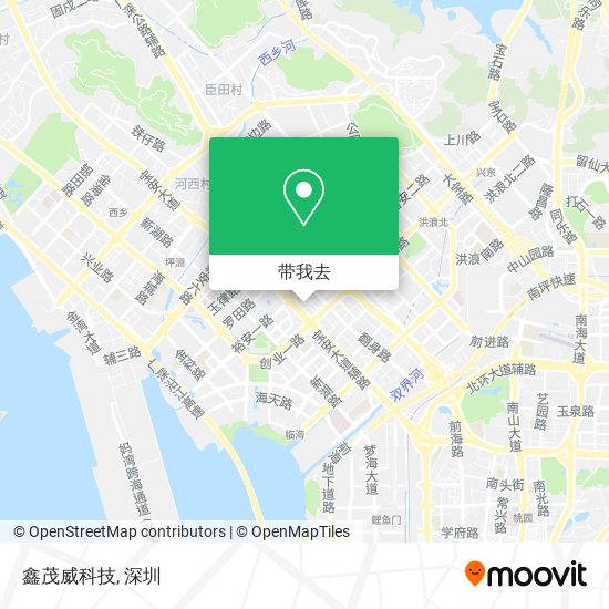 鑫茂威科技地图