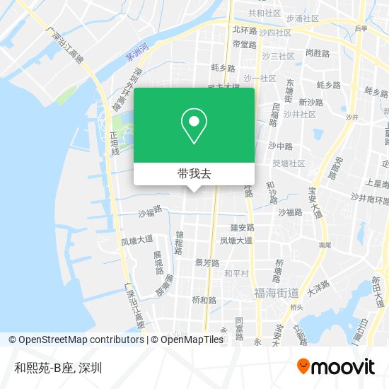 和熙苑-B座地图