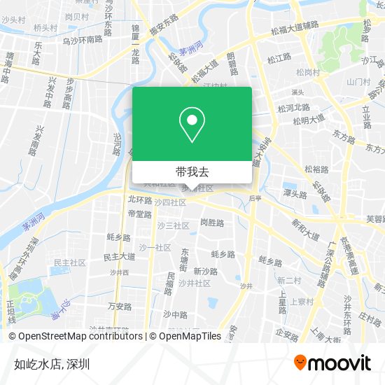 如屹水店地图