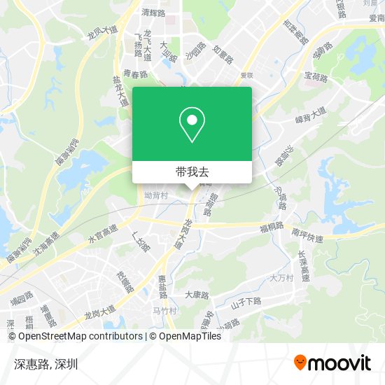 深惠路地图