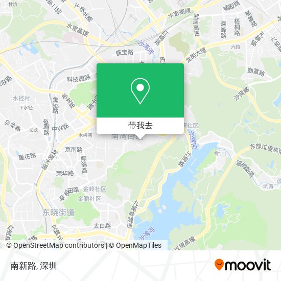 南新路地图