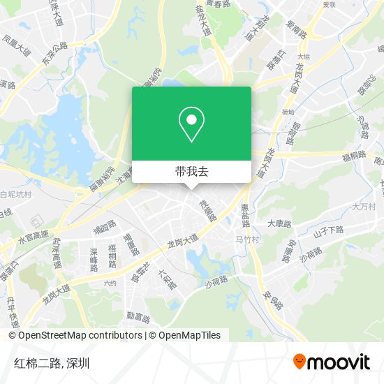 红棉二路地图