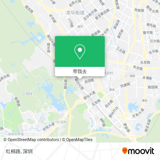 红棉路地图
