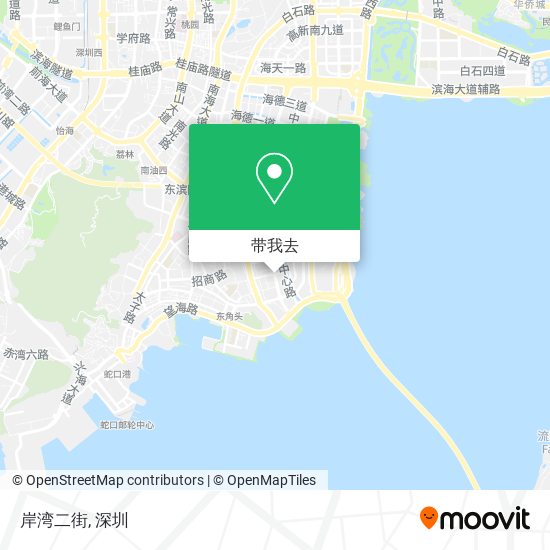 岸湾二街地图