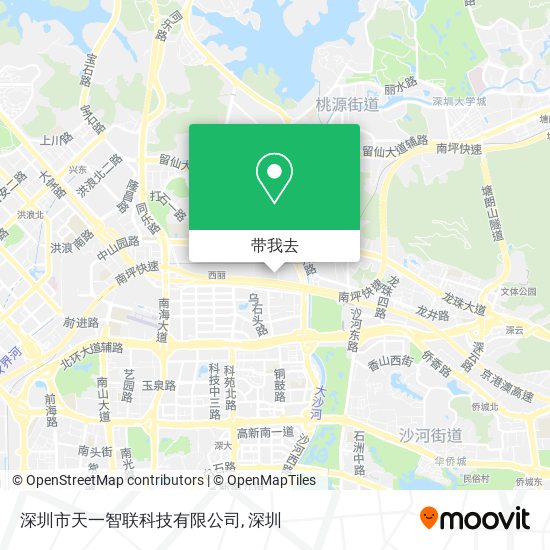 深圳市天一智联科技有限公司地图