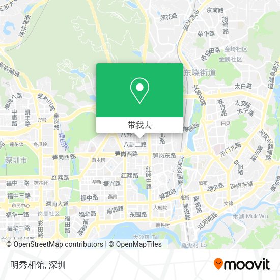 明秀相馆地图