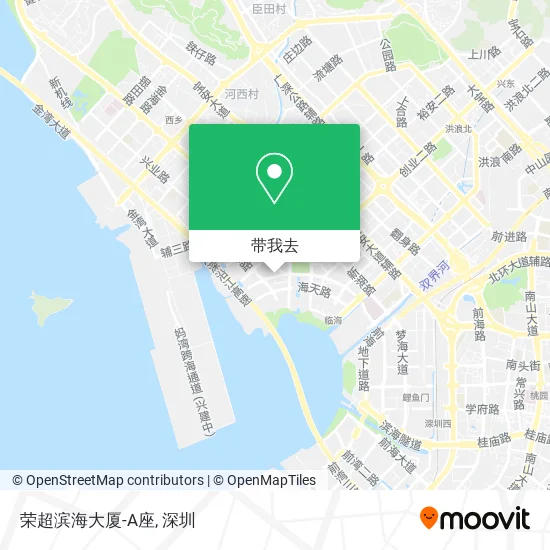 荣超滨海大厦-A座地图