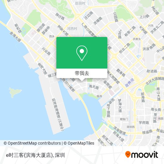 e时三客(滨海大厦店)地图