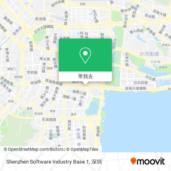 Shenzhen Software Industry Base 1地图