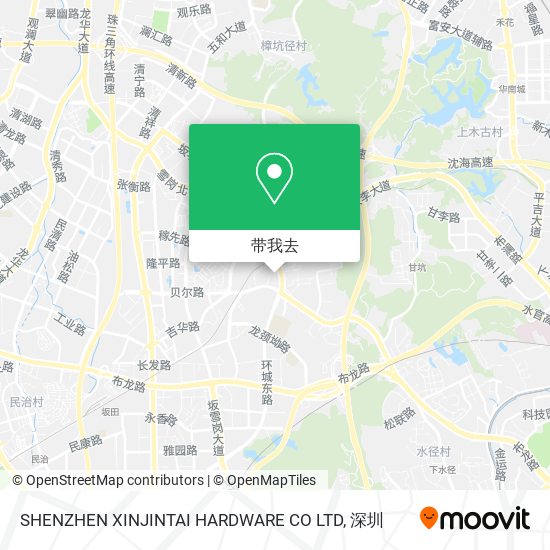 SHENZHEN XINJINTAI HARDWARE CO LTD地图