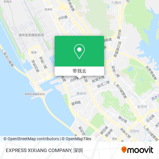 EXPRESS XIXIANG COMPANY地图