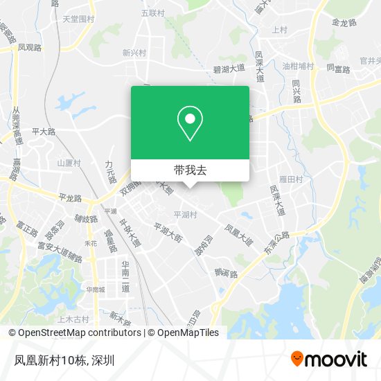 凤凰新村10栋地图