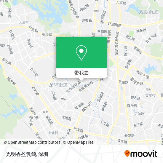 光明香盈乳鸽地图